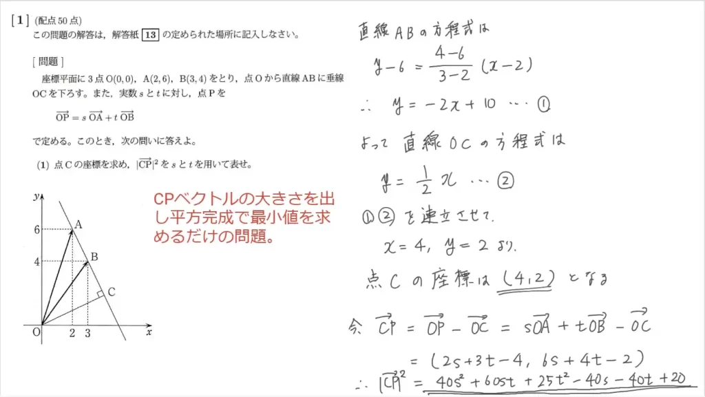 【九州大学】数学2009大問１