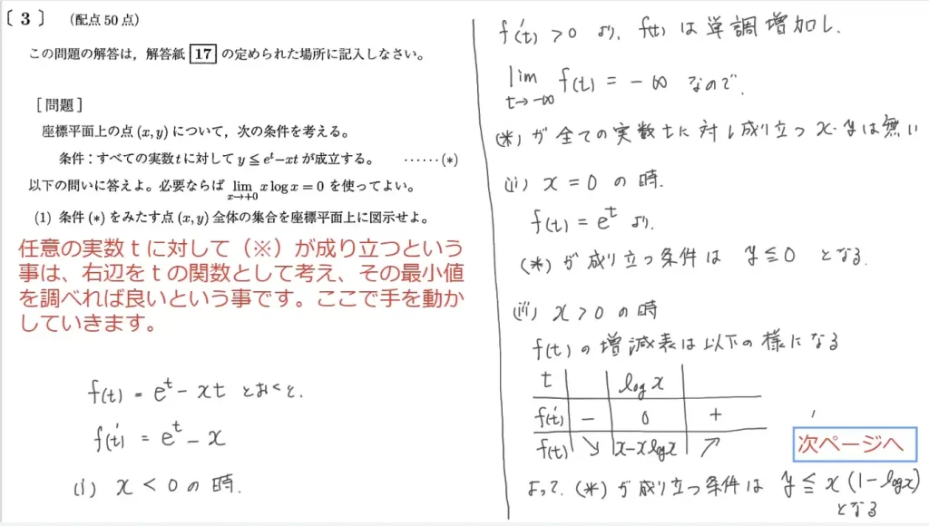 【九州大学】数学2021大問３