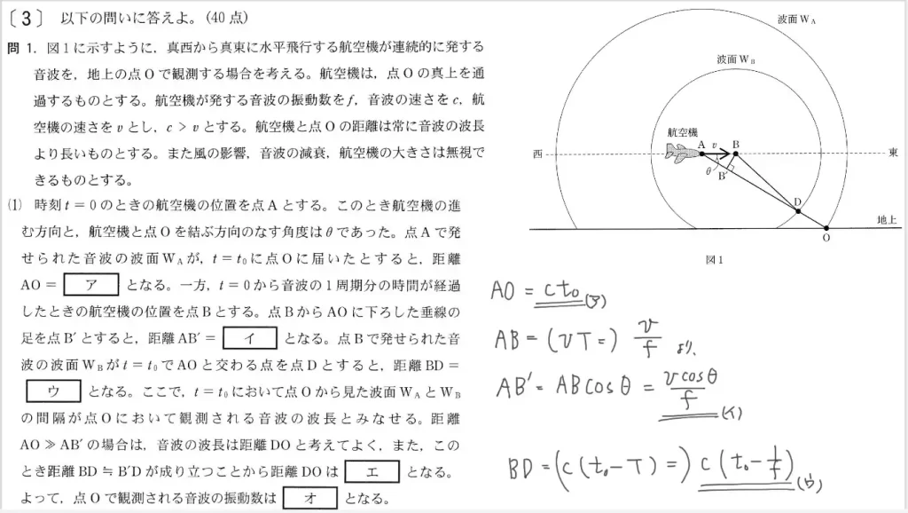 【九州大学】物理2018大問3